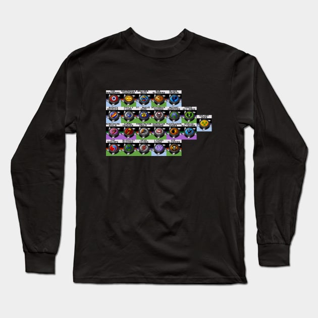 Mutant League Hockey Teams Long Sleeve T-Shirt by wataah